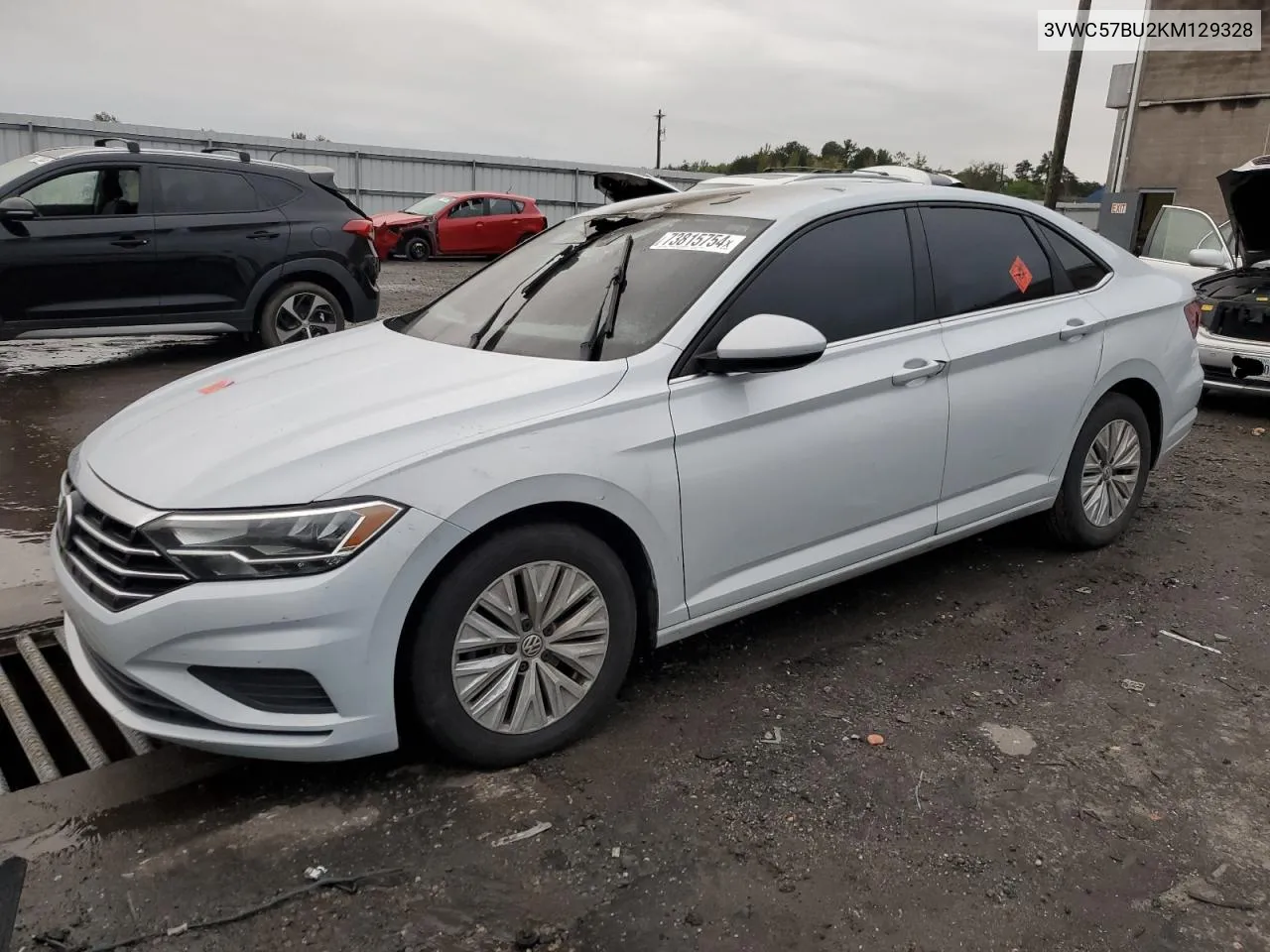 2019 Volkswagen Jetta S VIN: 3VWC57BU2KM129328 Lot: 73815754