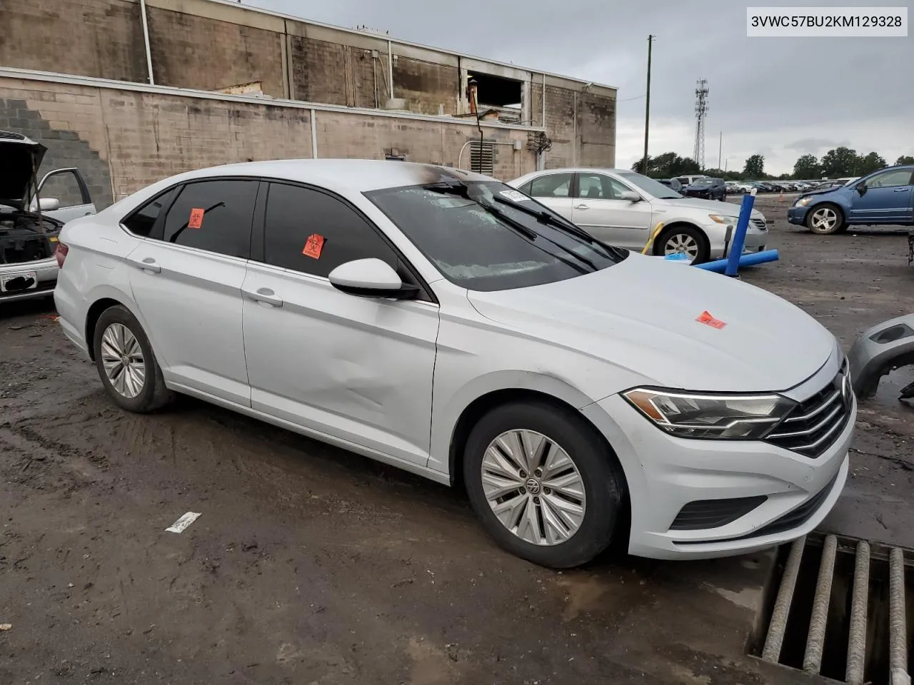 2019 Volkswagen Jetta S VIN: 3VWC57BU2KM129328 Lot: 73815754