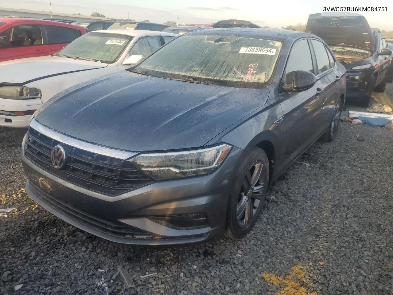 2019 Volkswagen Jetta S VIN: 3VWC57BU6KM084751 Lot: 73839694