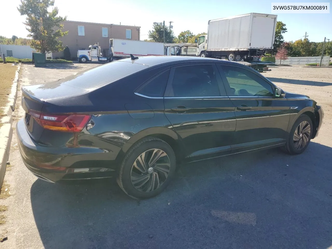 2019 Volkswagen Jetta Sel Premium VIN: 3VWG57BU7KM000891 Lot: 74070224