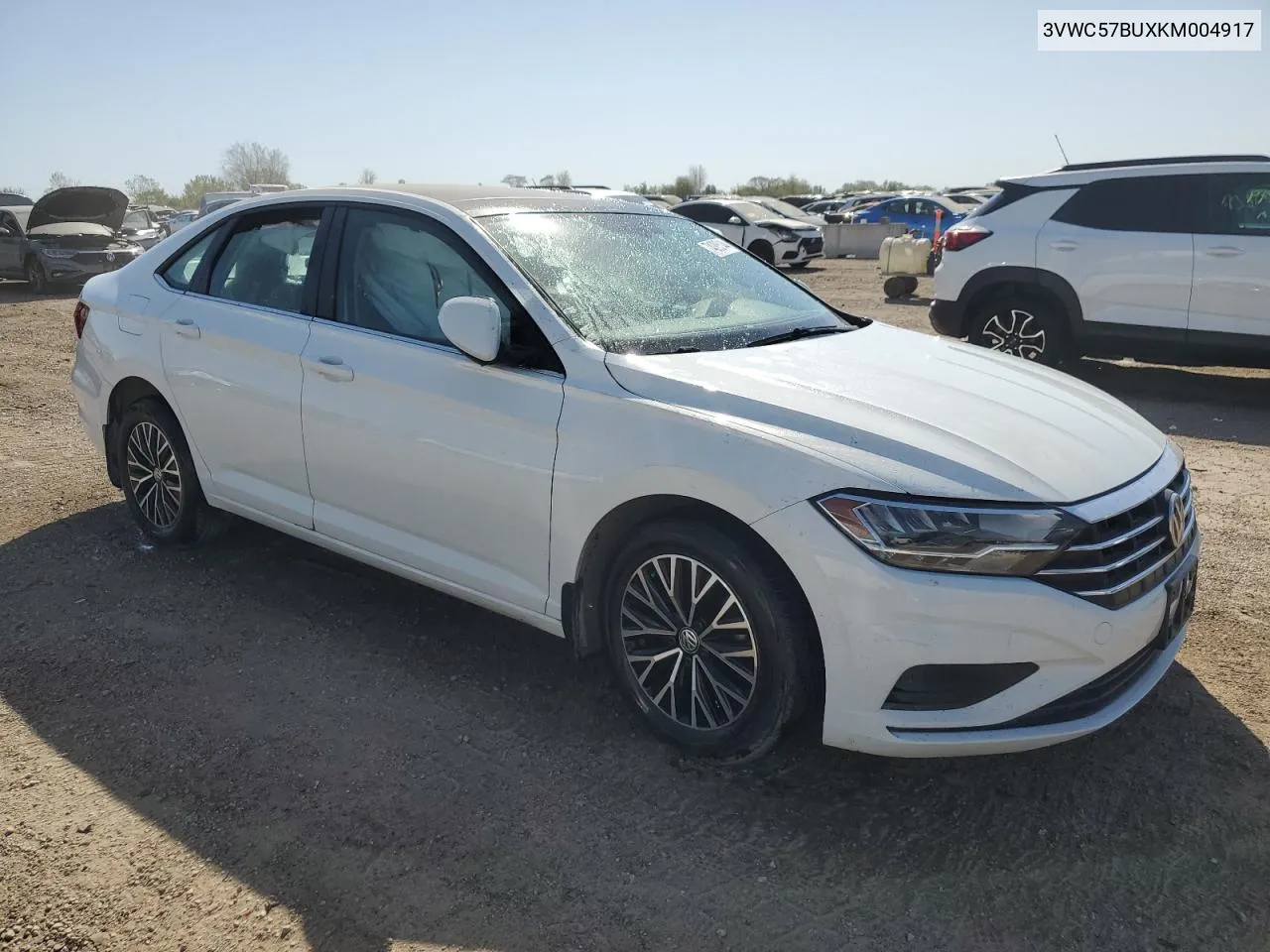 2019 Volkswagen Jetta S VIN: 3VWC57BUXKM004917 Lot: 74095144