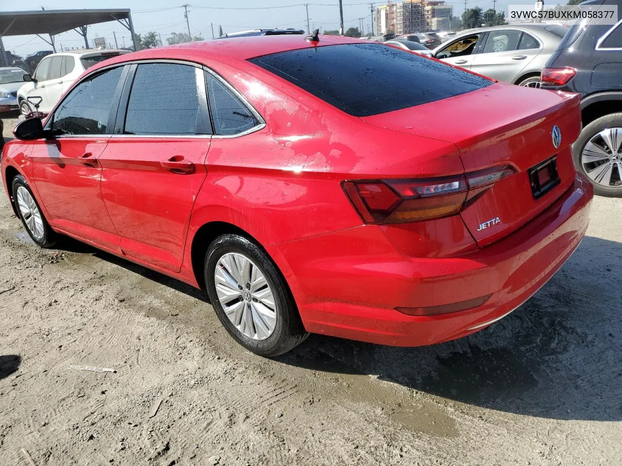 2019 Volkswagen Jetta S VIN: 3VWC57BUXKM058377 Lot: 74236414