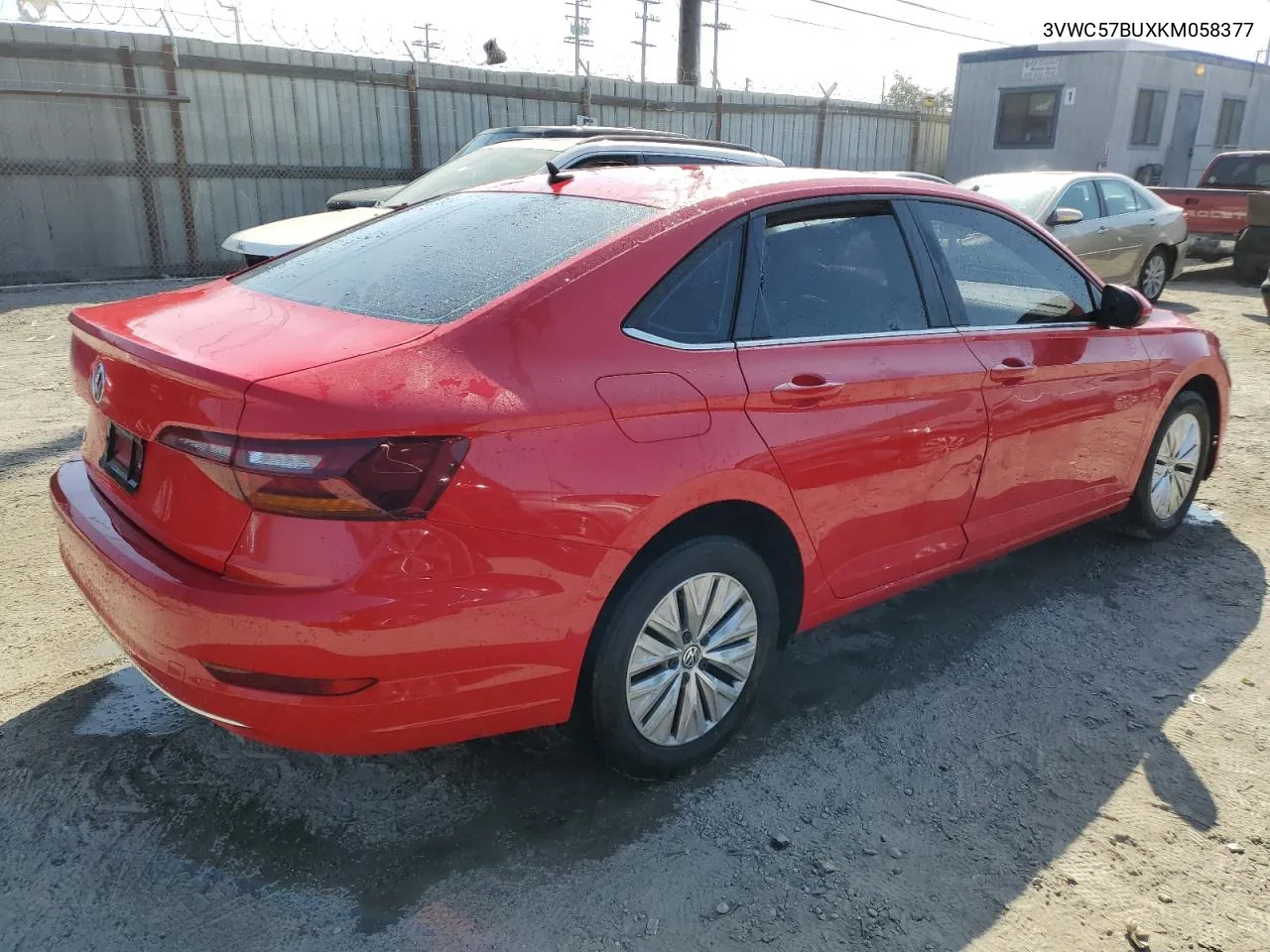 2019 Volkswagen Jetta S VIN: 3VWC57BUXKM058377 Lot: 74236414