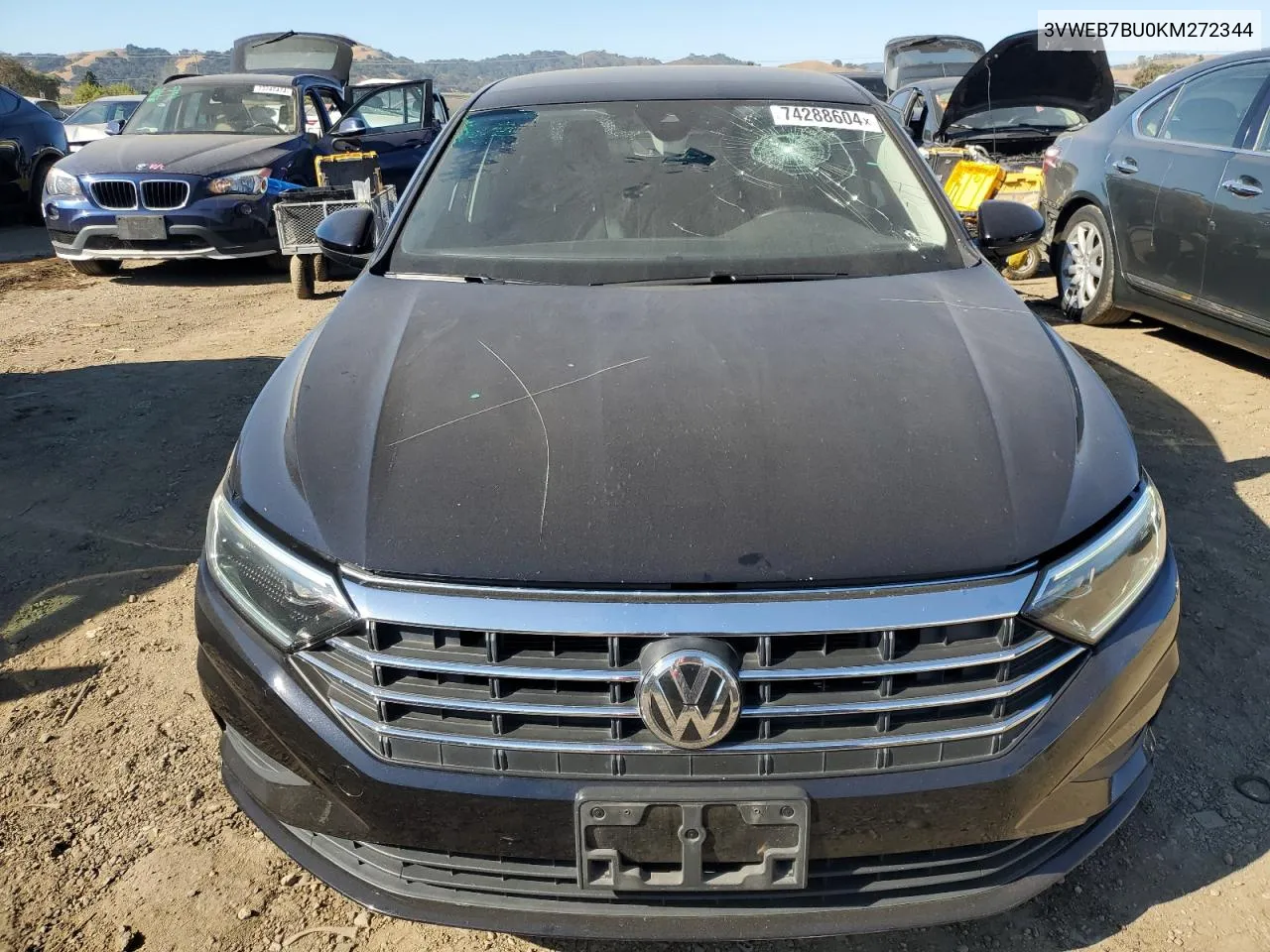 3VWEB7BU0KM272344 2019 Volkswagen Jetta Sel