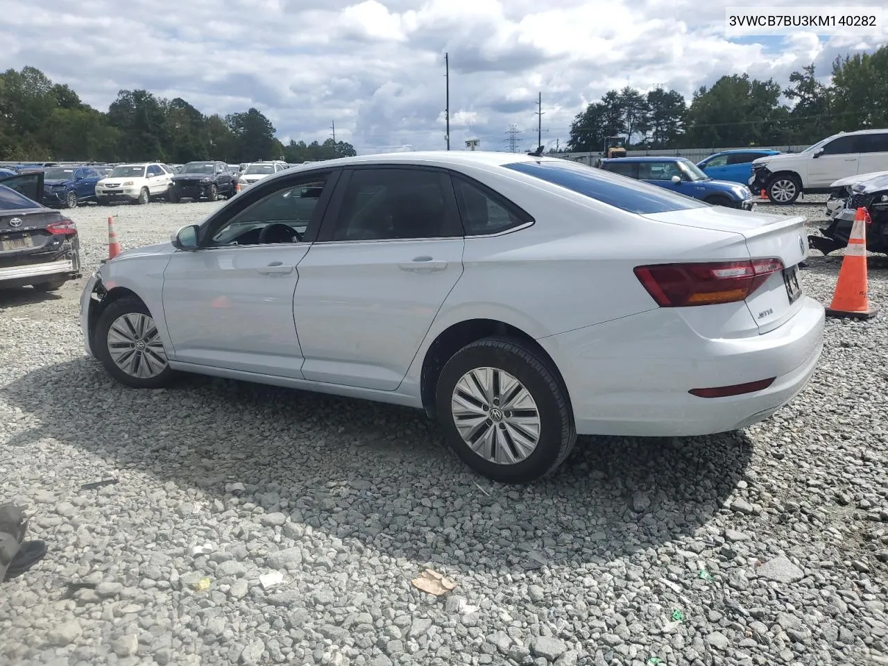 2019 Volkswagen Jetta S VIN: 3VWCB7BU3KM140282 Lot: 74338624