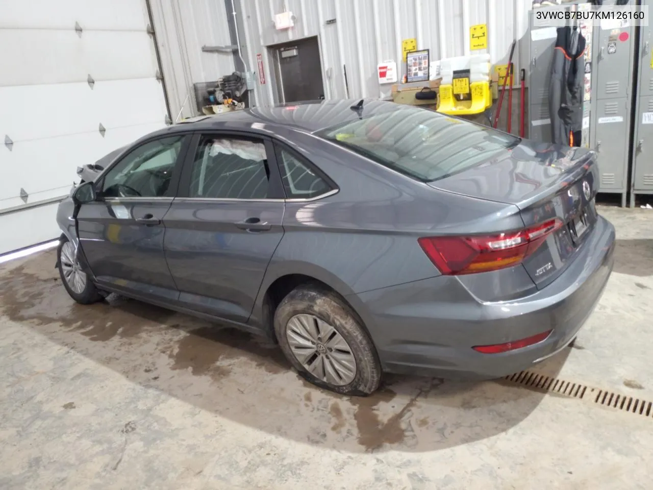 2019 Volkswagen Jetta S VIN: 3VWCB7BU7KM126160 Lot: 74353794