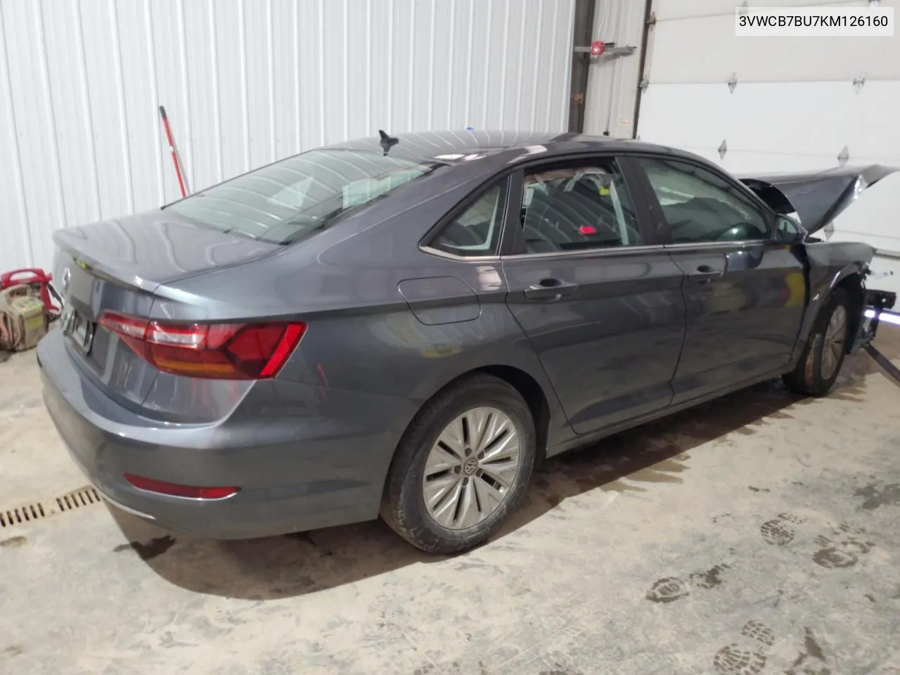 2019 Volkswagen Jetta S VIN: 3VWCB7BU7KM126160 Lot: 74353794