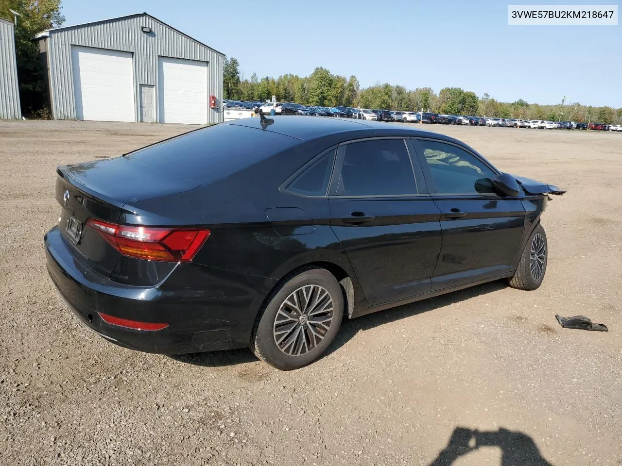 2019 Volkswagen Jetta Sel VIN: 3VWE57BU2KM218647 Lot: 74396244