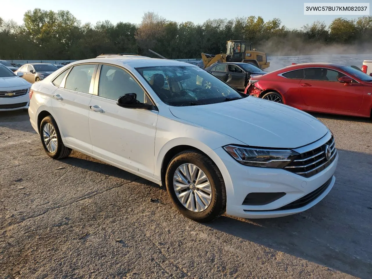 2019 Volkswagen Jetta S VIN: 3VWC57BU7KM082037 Lot: 74397064