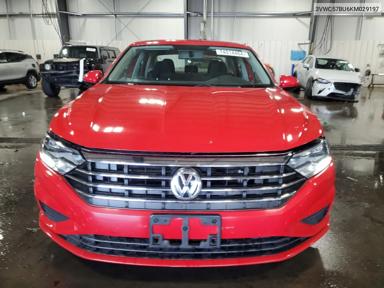 2019 Volkswagen Jetta S VIN: 3VWC57BU6KM029197 Lot: 74514464