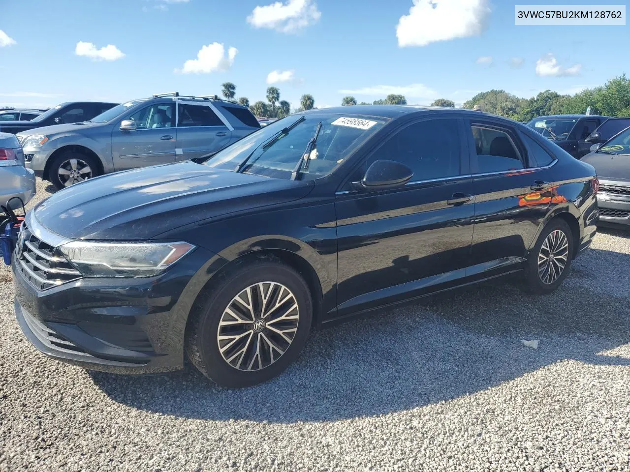 2019 Volkswagen Jetta S VIN: 3VWC57BU2KM128762 Lot: 74598564