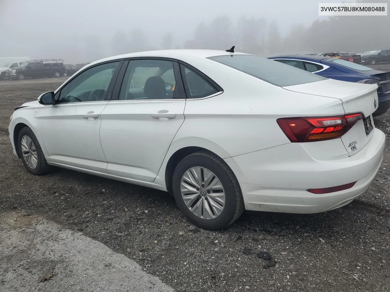 2019 Volkswagen Jetta S VIN: 3VWC57BU8KM080488 Lot: 74749004