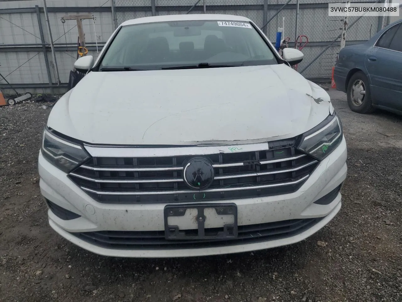 2019 Volkswagen Jetta S VIN: 3VWC57BU8KM080488 Lot: 74749004