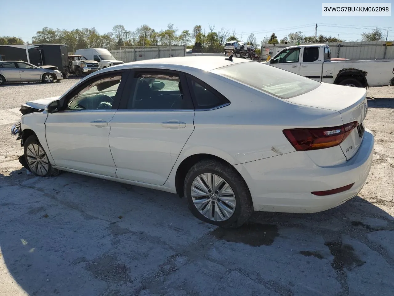 2019 Volkswagen Jetta S VIN: 3VWC57BU4KM062098 Lot: 74826444