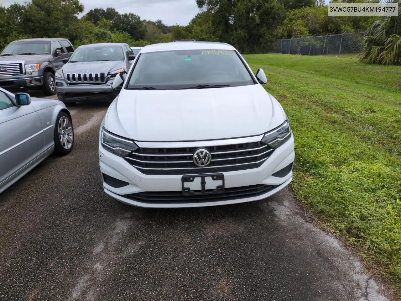 2019 Volkswagen Jetta S VIN: 3VWC57BU4KM194777 Lot: 74909024