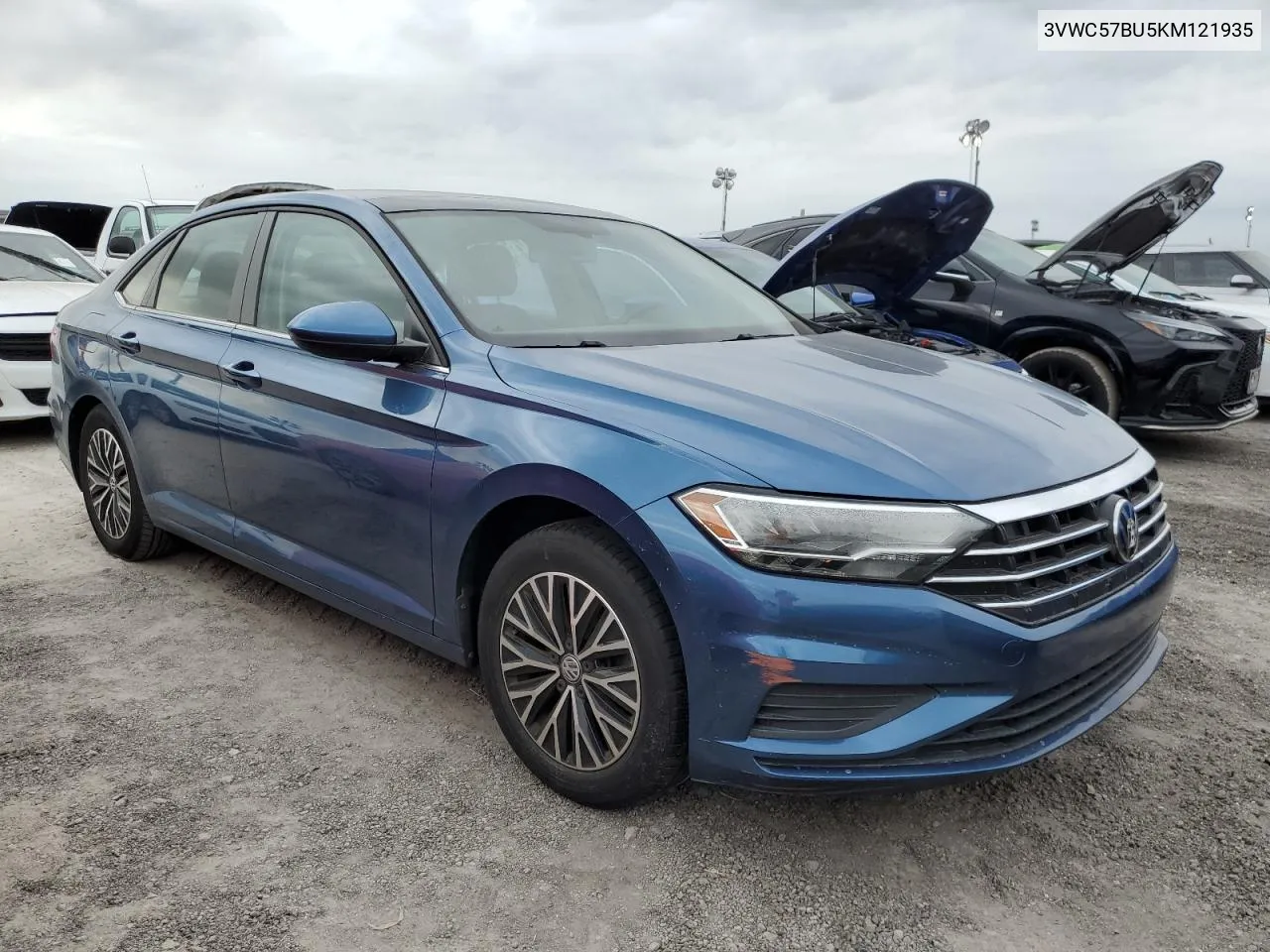 2019 Volkswagen Jetta S VIN: 3VWC57BU5KM121935 Lot: 75128984