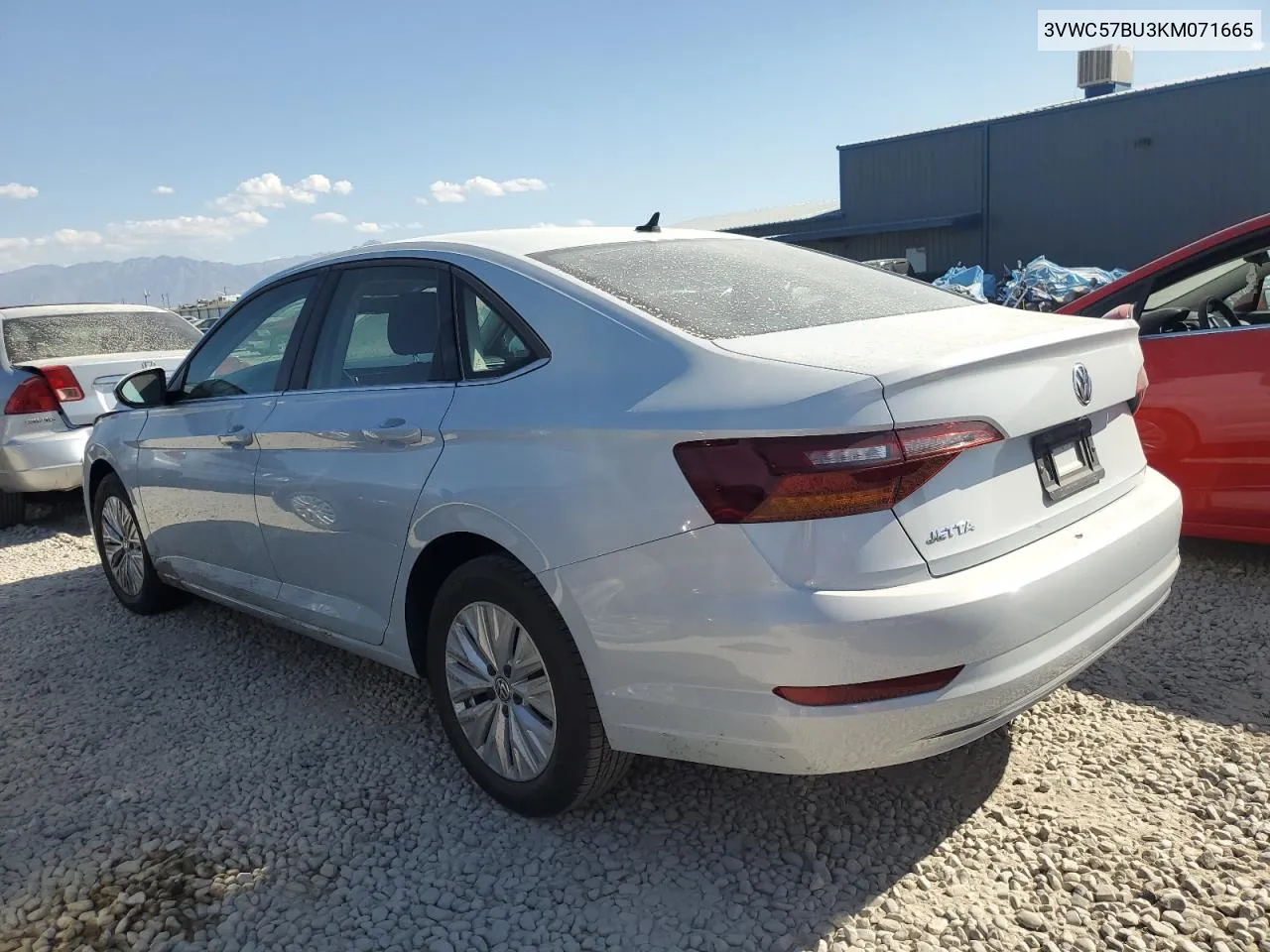 2019 Volkswagen Jetta S VIN: 3VWC57BU3KM071665 Lot: 75261804