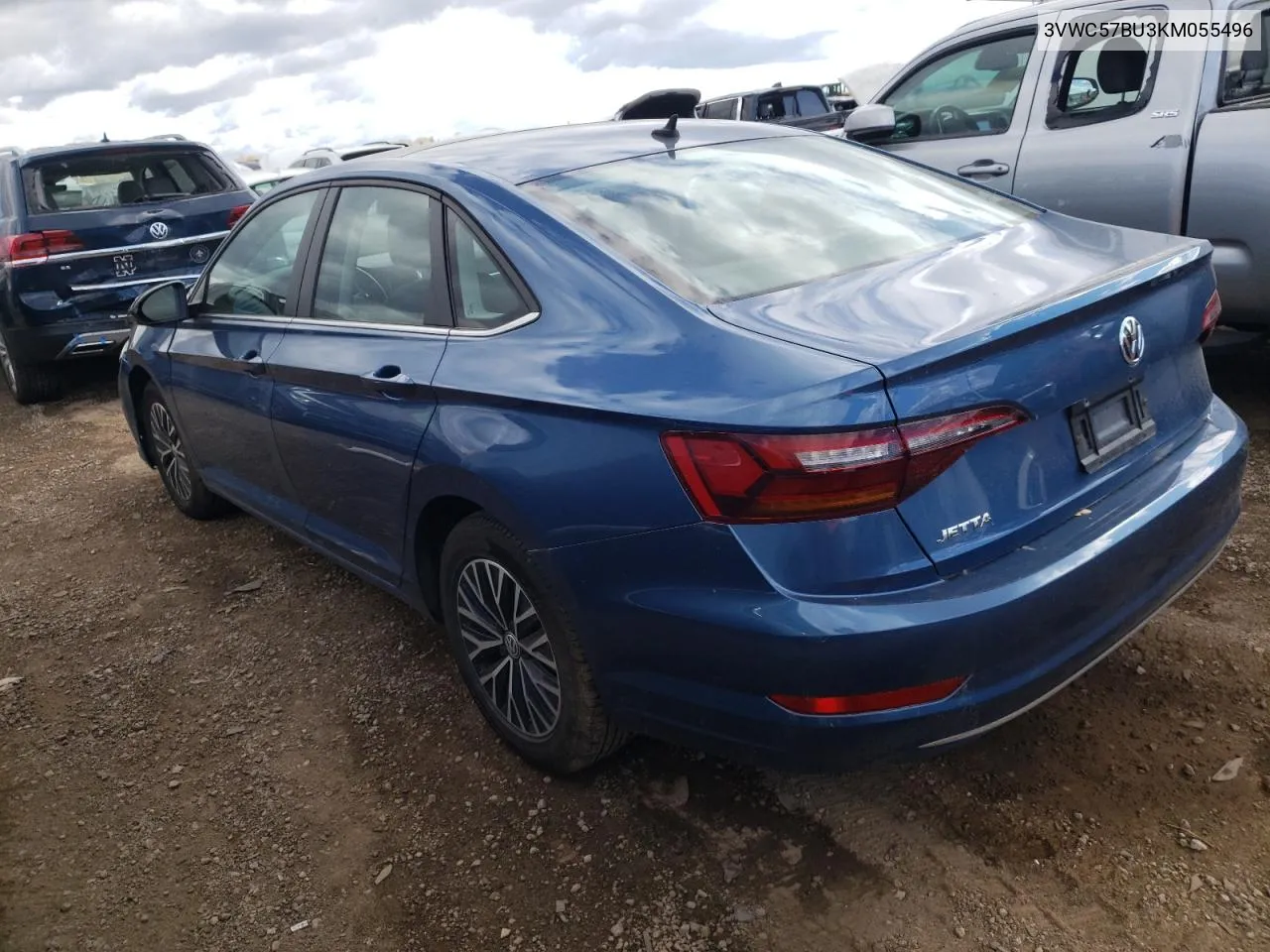 2019 Volkswagen Jetta S VIN: 3VWC57BU3KM055496 Lot: 75335874