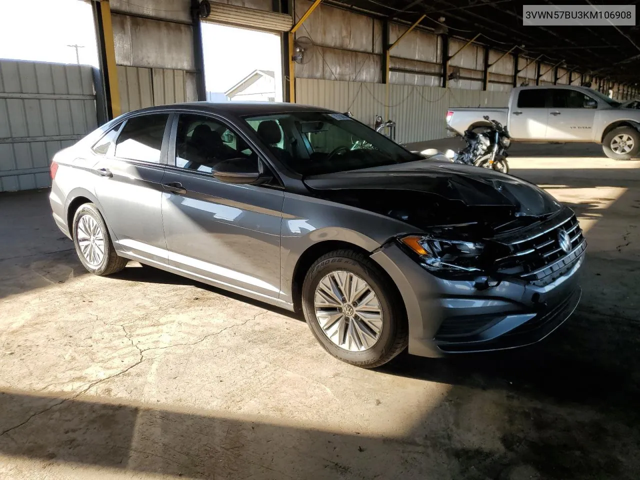 2019 Volkswagen Jetta S VIN: 3VWN57BU3KM106908 Lot: 75756054