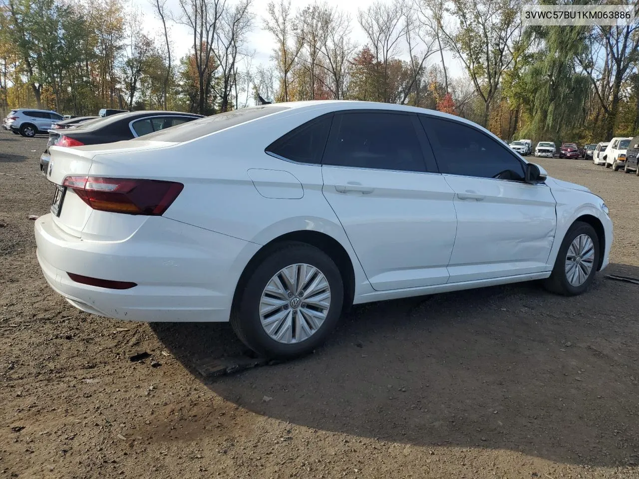 2019 Volkswagen Jetta S VIN: 3VWC57BU1KM063886 Lot: 75886624