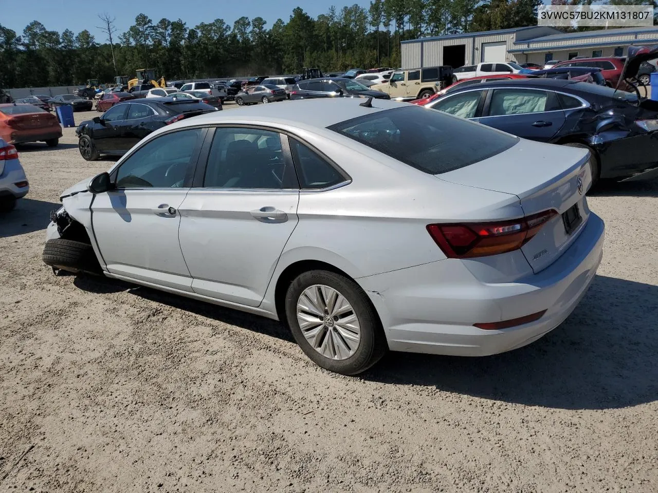 2019 Volkswagen Jetta S VIN: 3VWC57BU2KM131807 Lot: 76001664