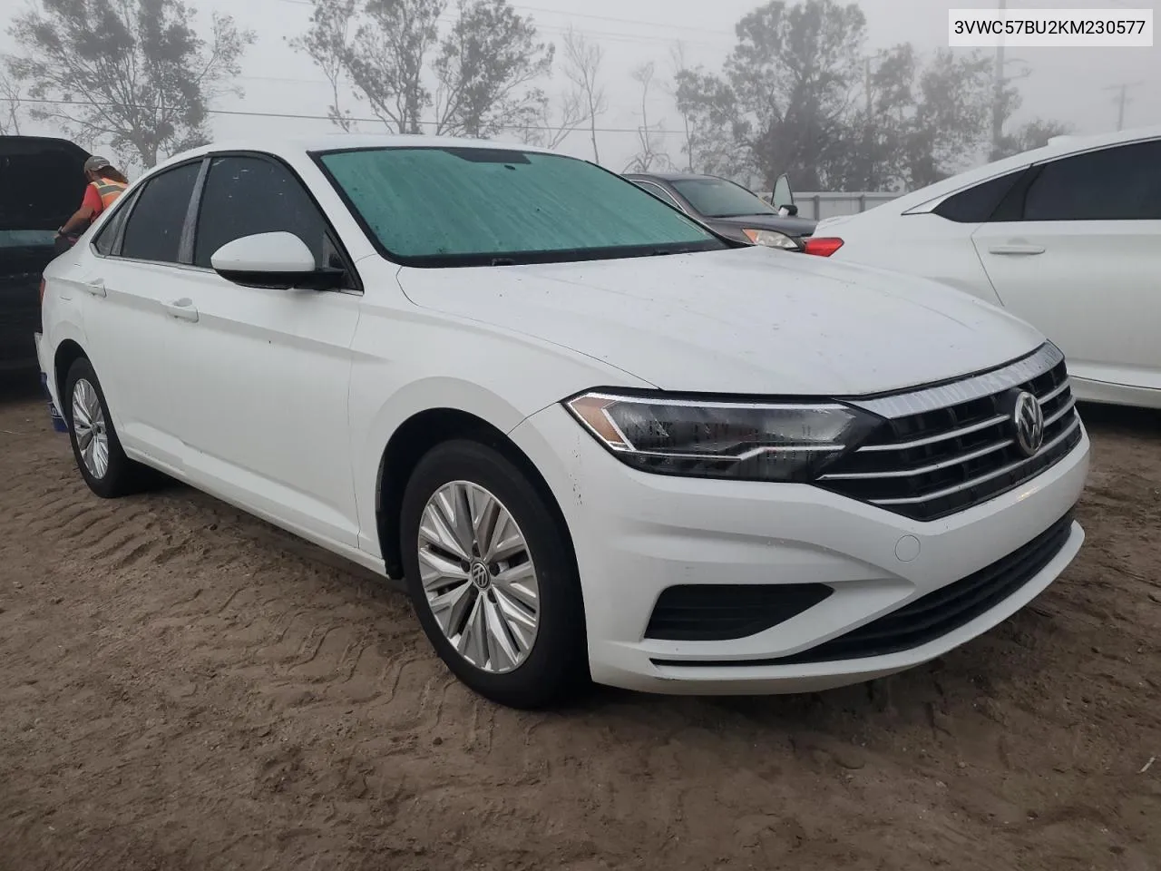 2019 Volkswagen Jetta S VIN: 3VWC57BU2KM230577 Lot: 76120104