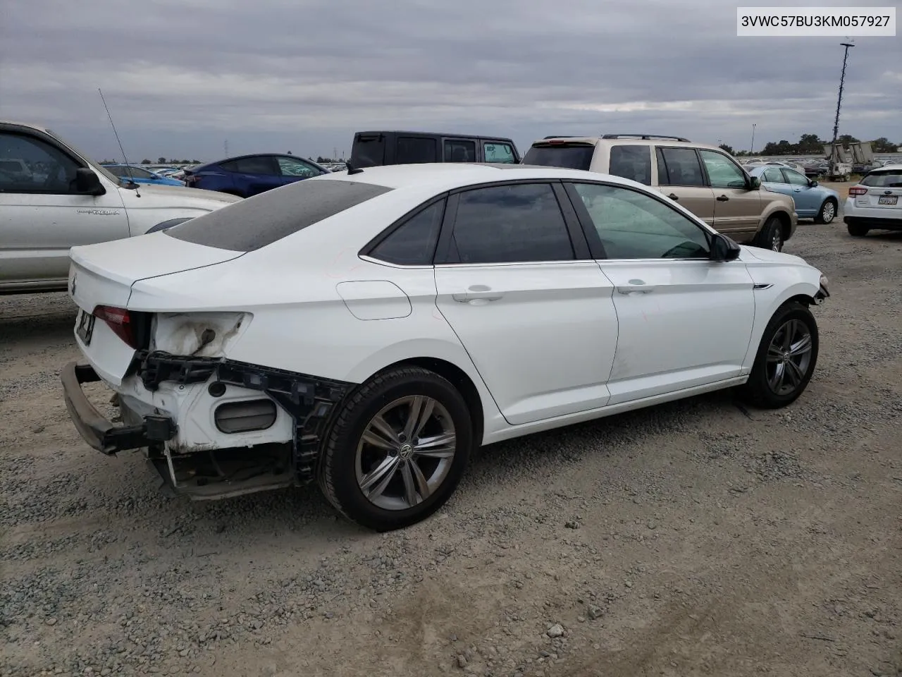 2019 Volkswagen Jetta S VIN: 3VWC57BU3KM057927 Lot: 76145604