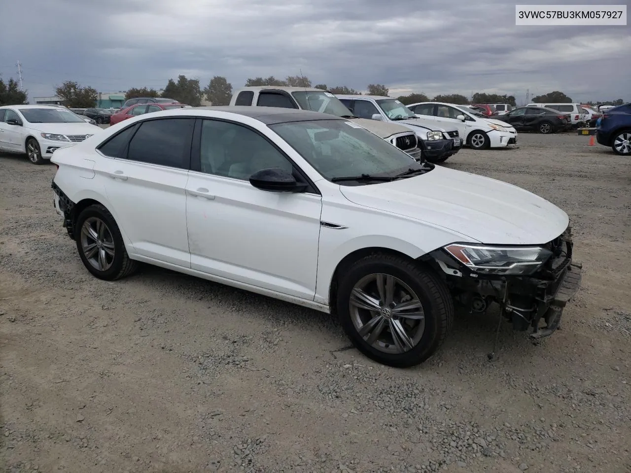 2019 Volkswagen Jetta S VIN: 3VWC57BU3KM057927 Lot: 76145604