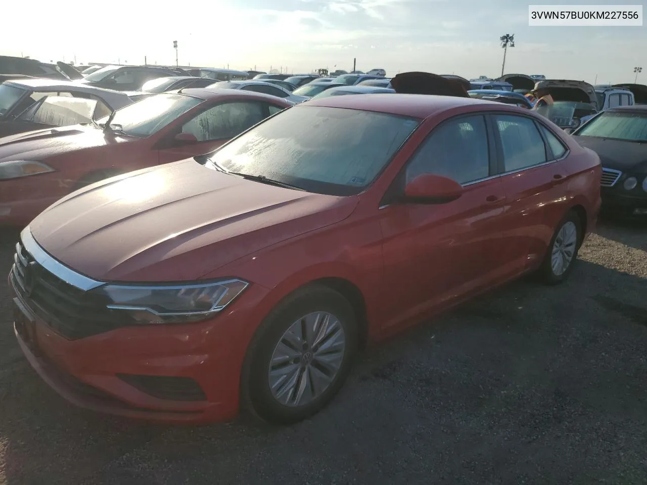 2019 Volkswagen Jetta S VIN: 3VWN57BU0KM227556 Lot: 76174104