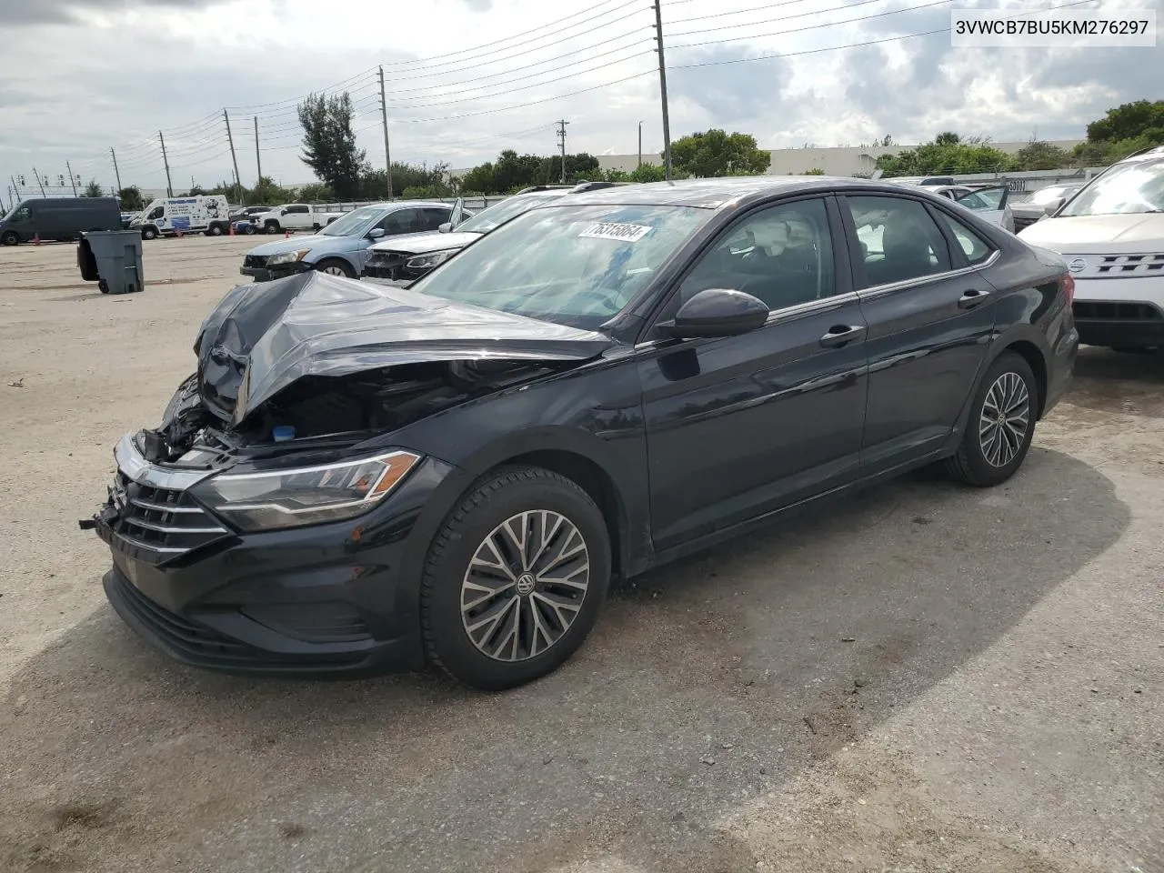 2019 Volkswagen Jetta S VIN: 3VWCB7BU5KM276297 Lot: 76315864