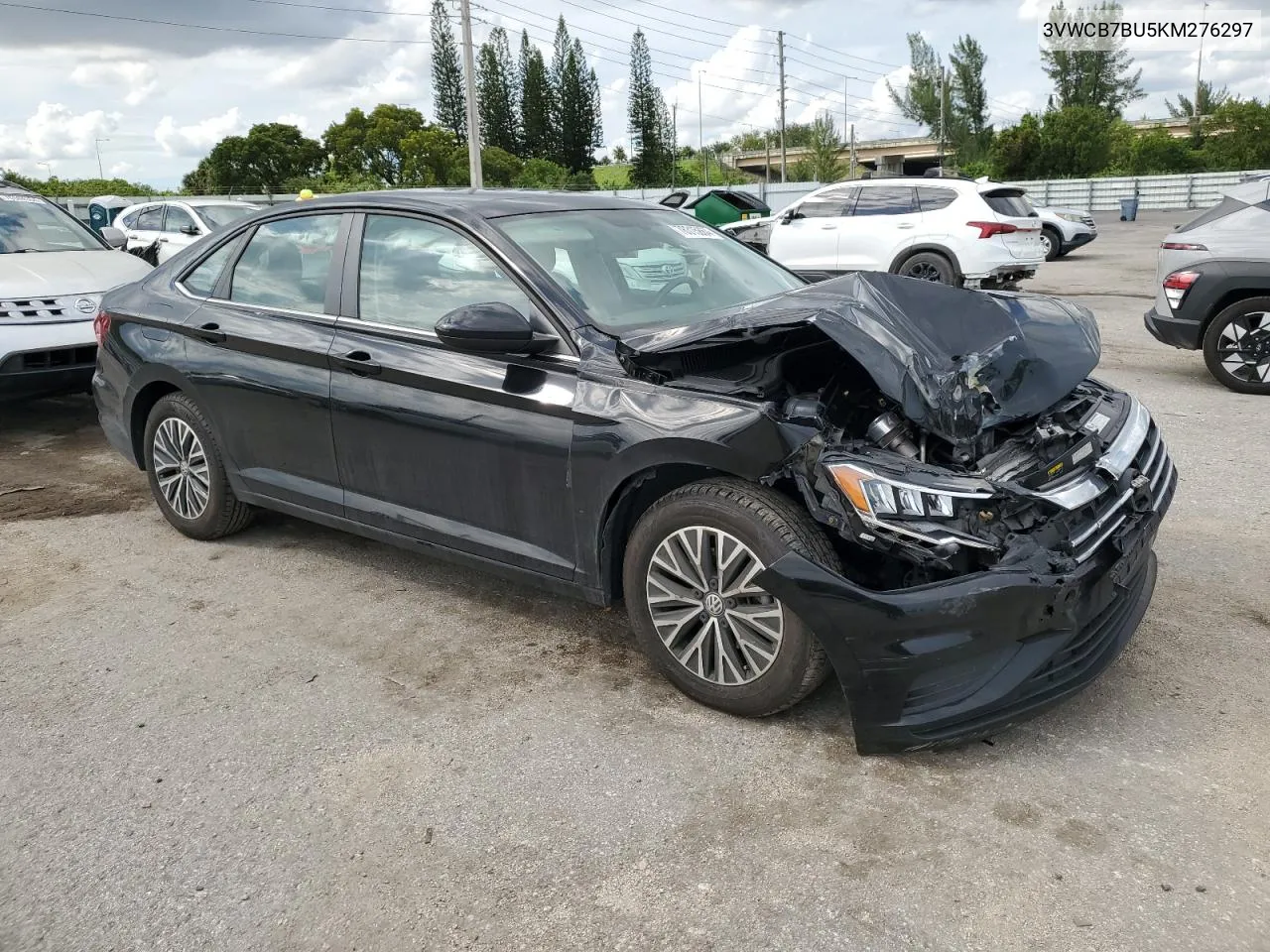 2019 Volkswagen Jetta S VIN: 3VWCB7BU5KM276297 Lot: 76315864