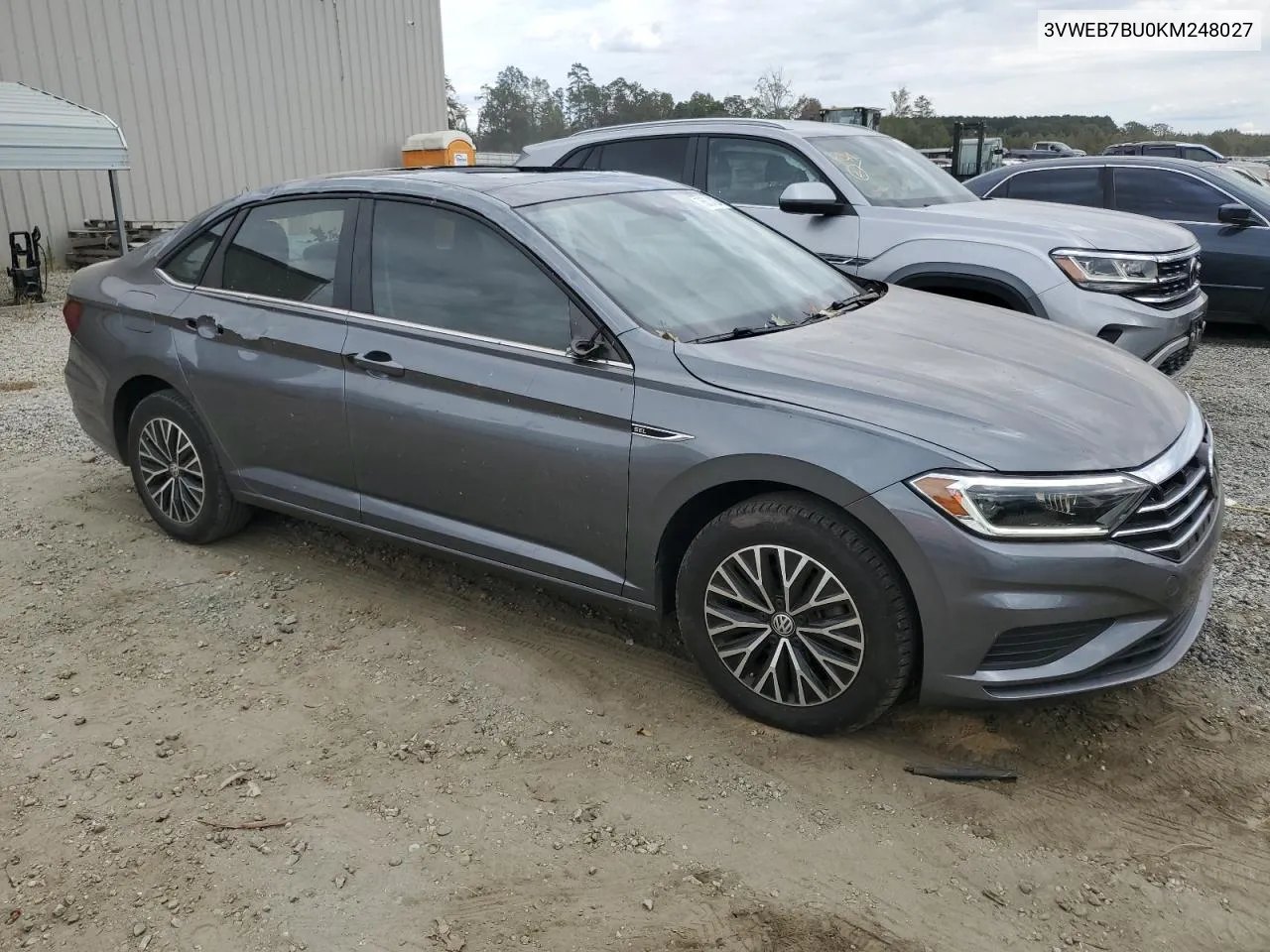 2019 Volkswagen Jetta Sel VIN: 3VWEB7BU0KM248027 Lot: 76324224