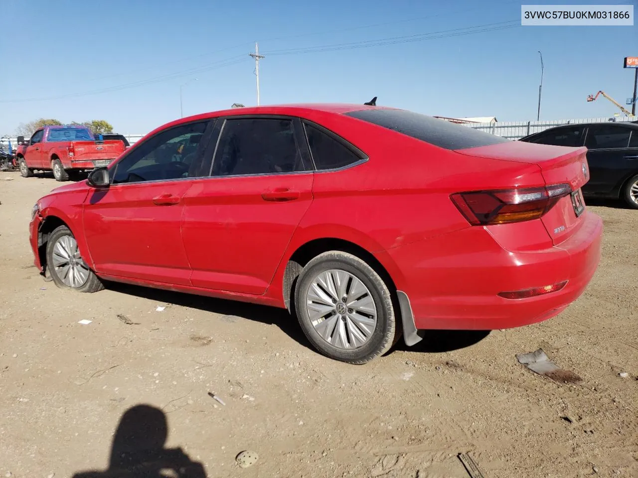 2019 Volkswagen Jetta S VIN: 3VWC57BU0KM031866 Lot: 76324544