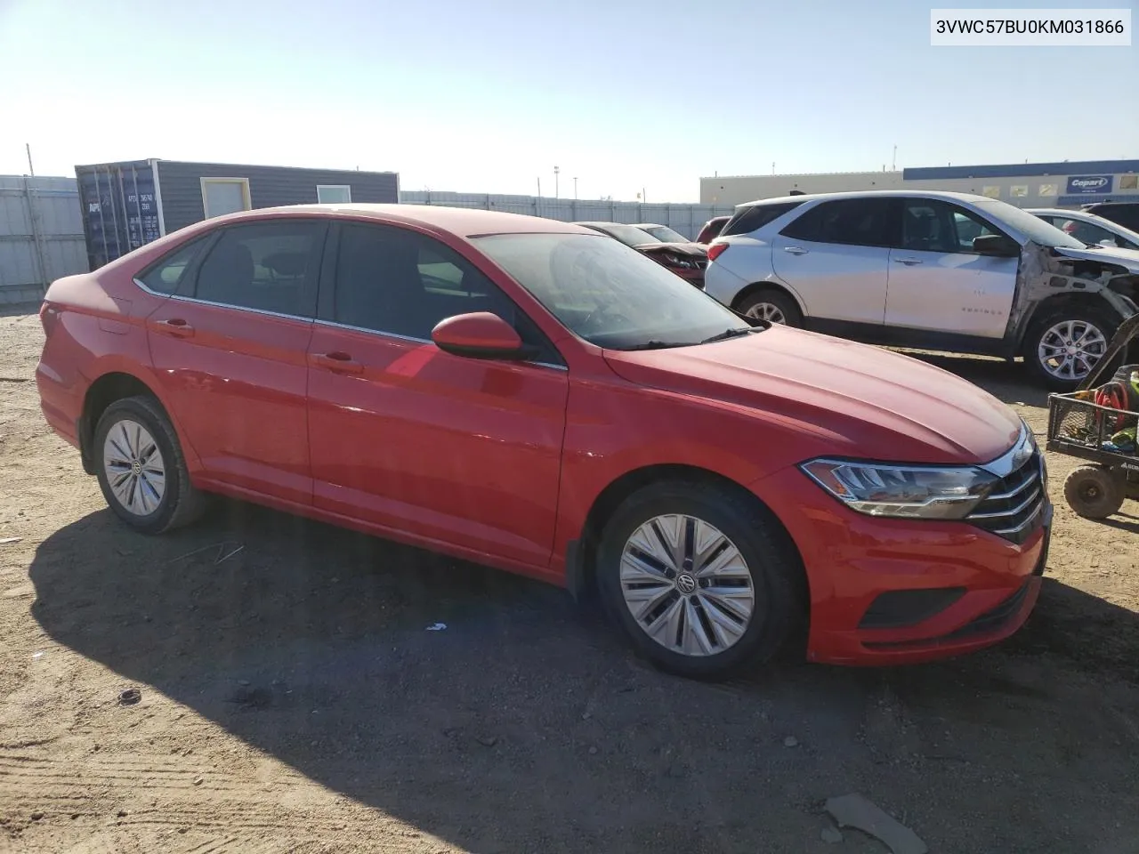 2019 Volkswagen Jetta S VIN: 3VWC57BU0KM031866 Lot: 76324544