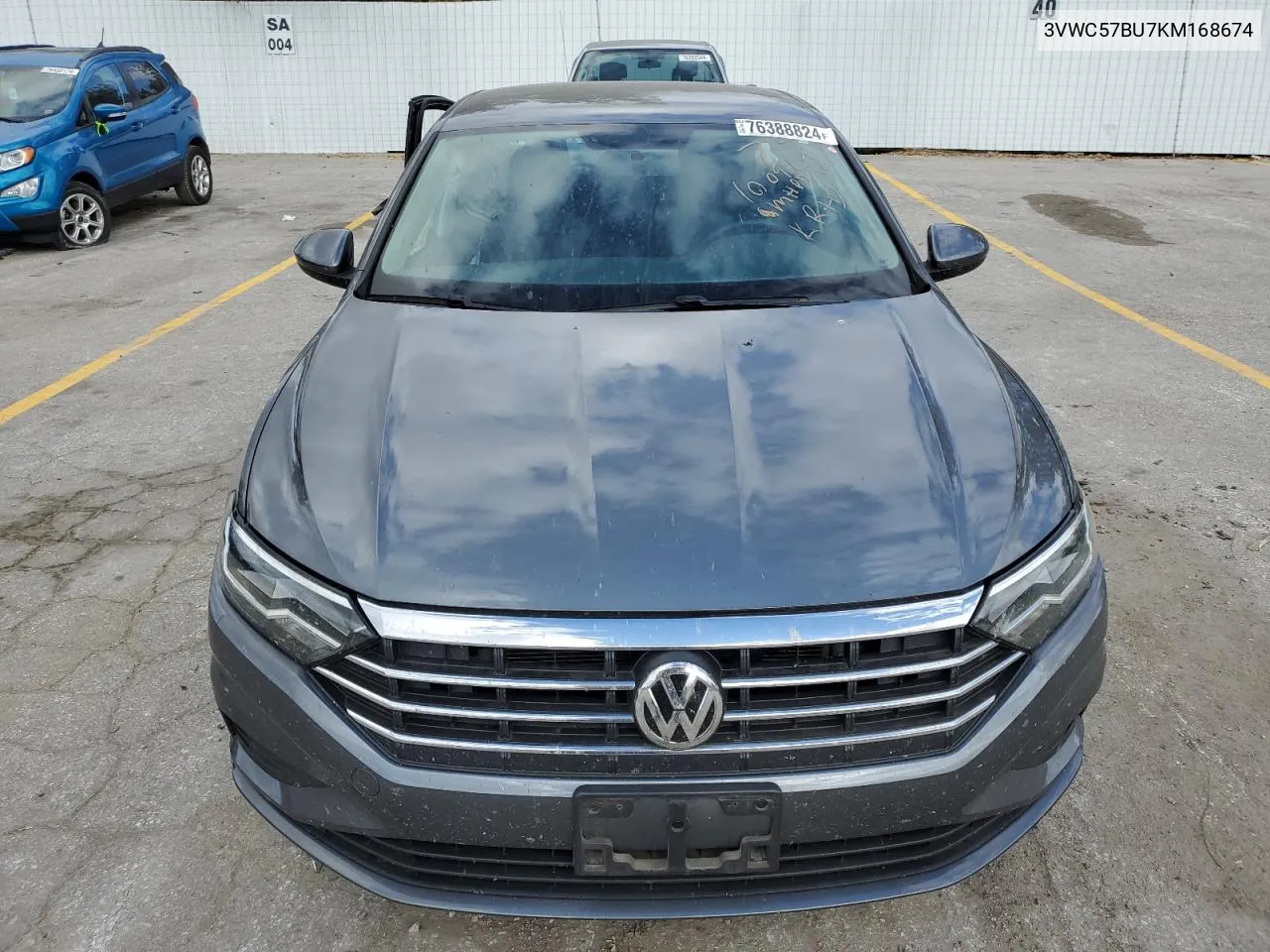 2019 Volkswagen Jetta S VIN: 3VWC57BU7KM168674 Lot: 76388824