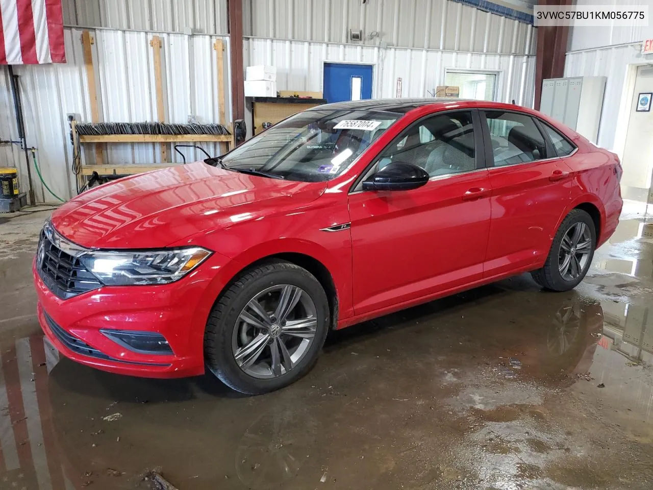 2019 Volkswagen Jetta S VIN: 3VWC57BU1KM056775 Lot: 76587004