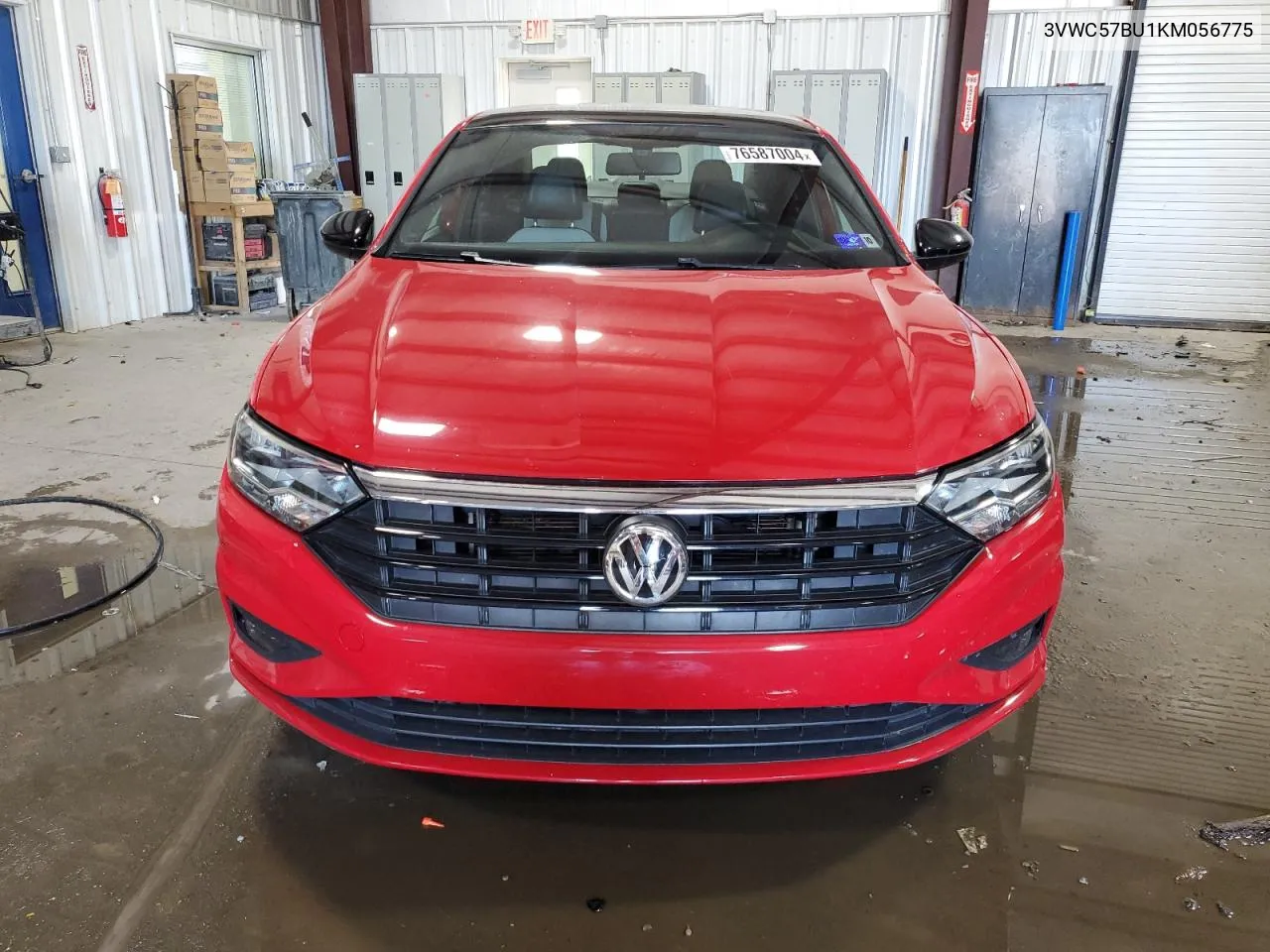 2019 Volkswagen Jetta S VIN: 3VWC57BU1KM056775 Lot: 76587004