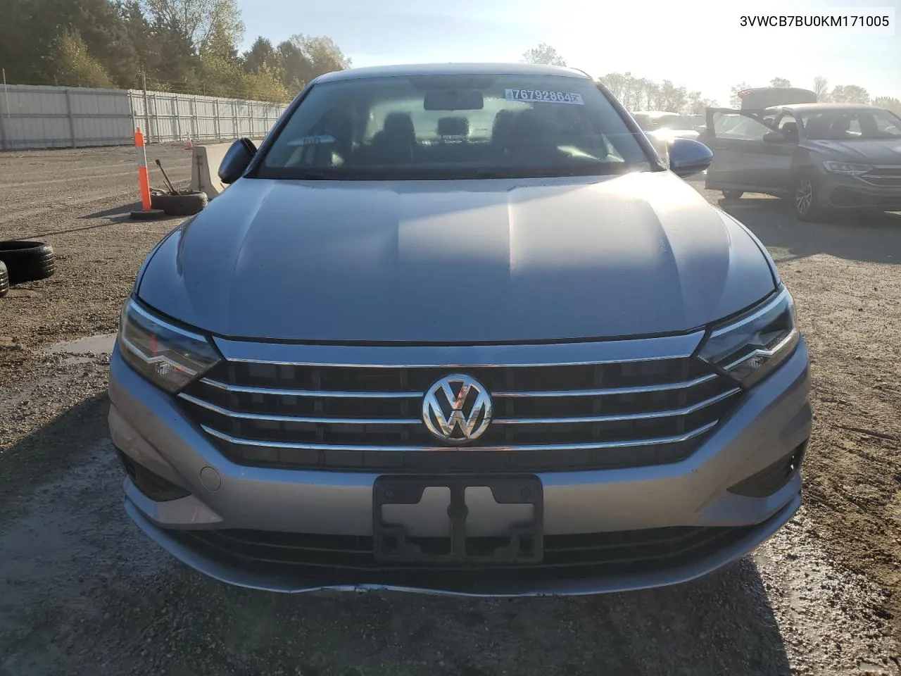 2019 Volkswagen Jetta S VIN: 3VWCB7BU0KM171005 Lot: 76792864