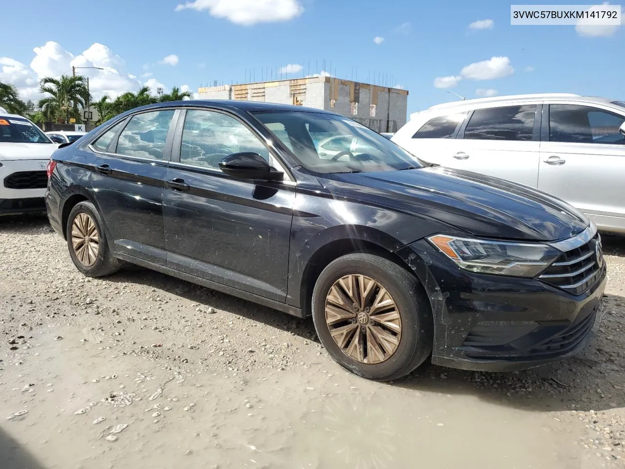 2019 Volkswagen Jetta S VIN: 3VWC57BUXKM141792 Lot: 76976844