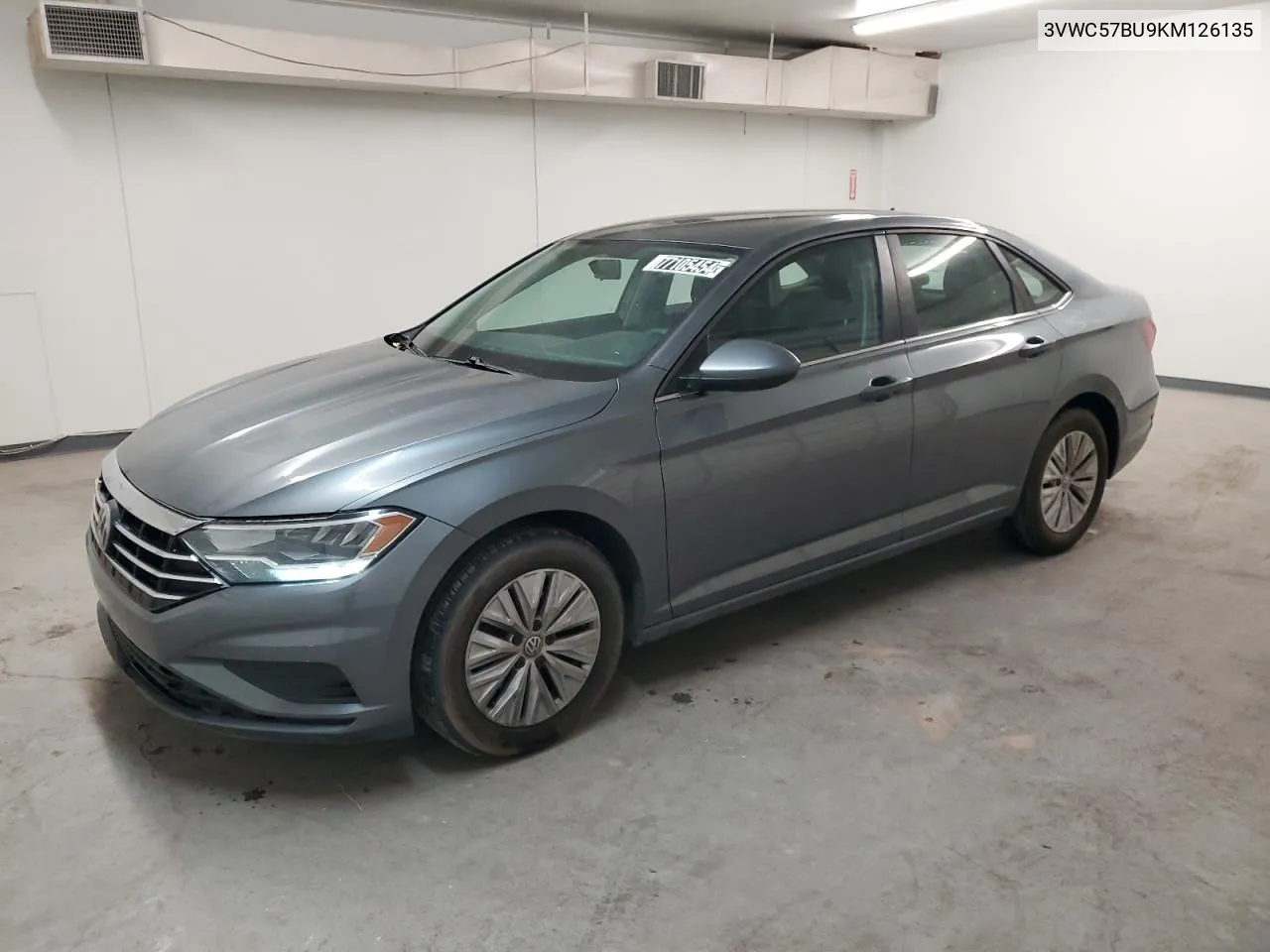 2019 Volkswagen Jetta S VIN: 3VWC57BU9KM126135 Lot: 77105454