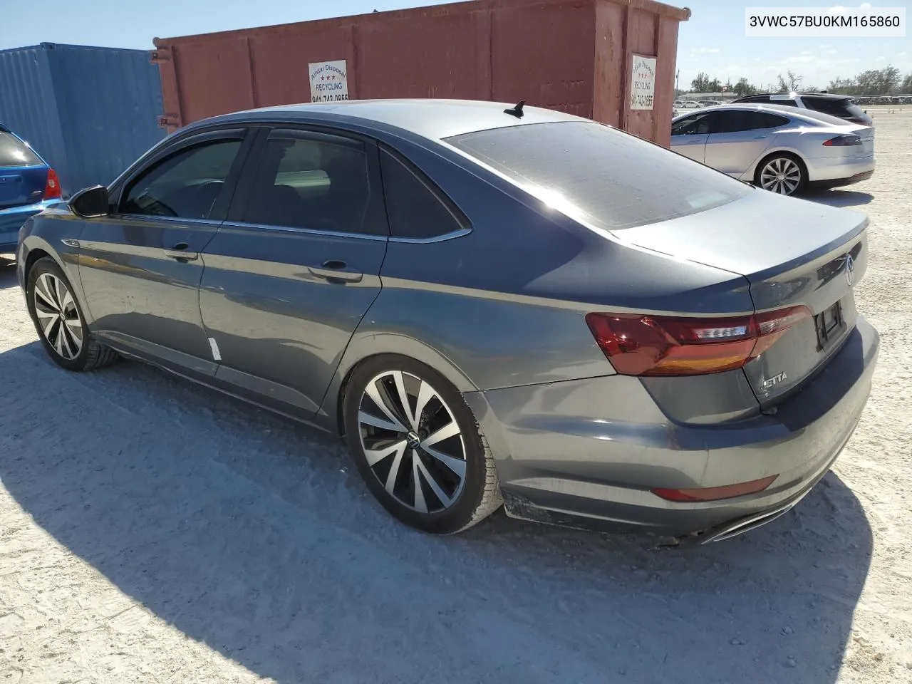 2019 Volkswagen Jetta S VIN: 3VWC57BU0KM165860 Lot: 77145464