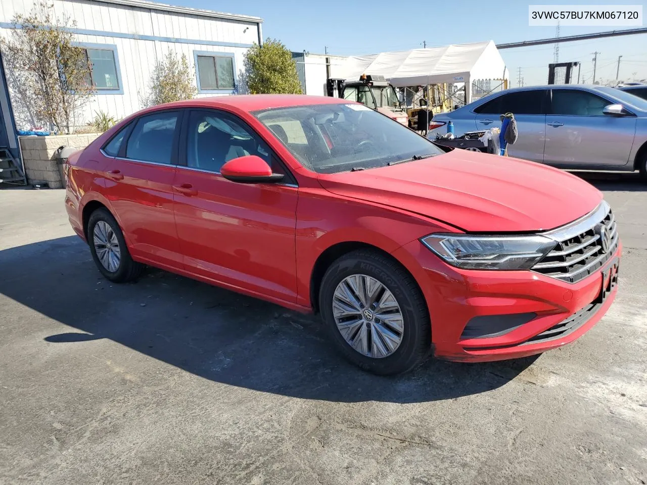 2019 Volkswagen Jetta S VIN: 3VWC57BU7KM067120 Lot: 77163524