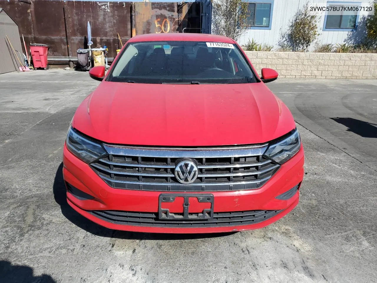 2019 Volkswagen Jetta S VIN: 3VWC57BU7KM067120 Lot: 77163524