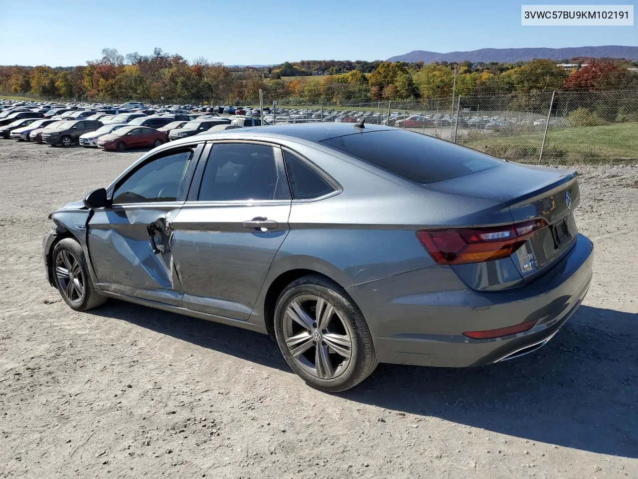 2019 Volkswagen Jetta S VIN: 3VWC57BU9KM102191 Lot: 77272994