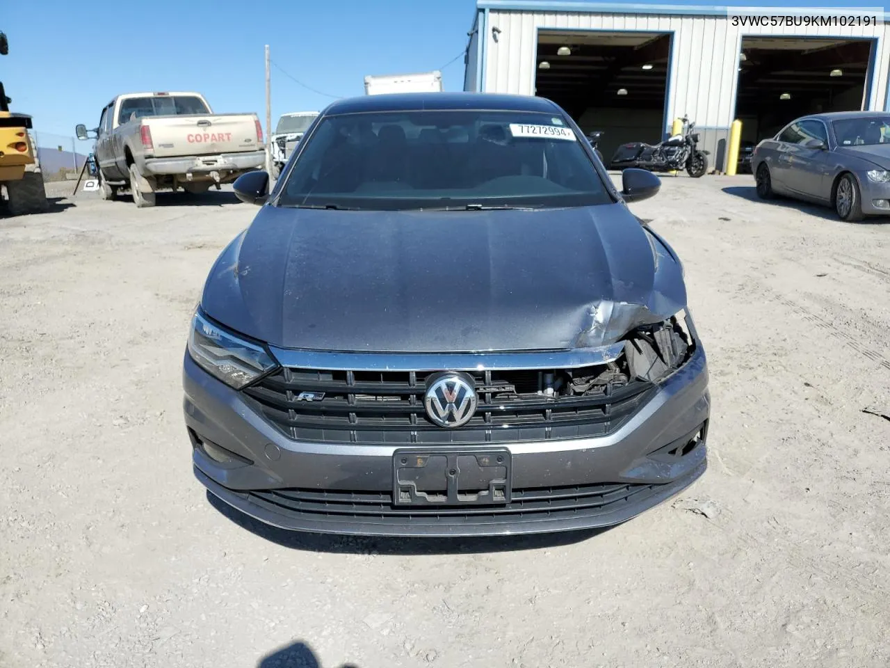 2019 Volkswagen Jetta S VIN: 3VWC57BU9KM102191 Lot: 77272994