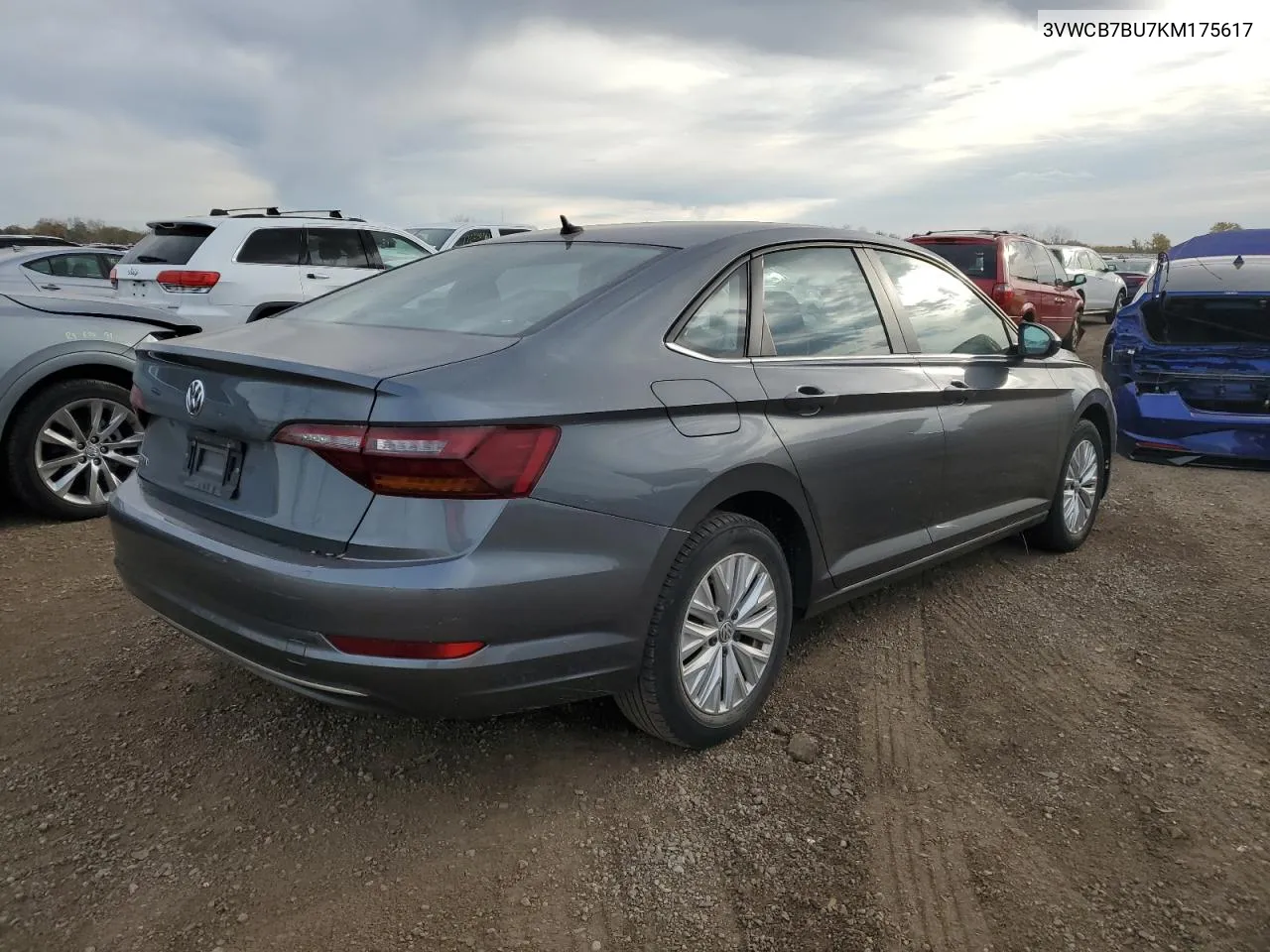 2019 Volkswagen Jetta S VIN: 3VWCB7BU7KM175617 Lot: 77377164