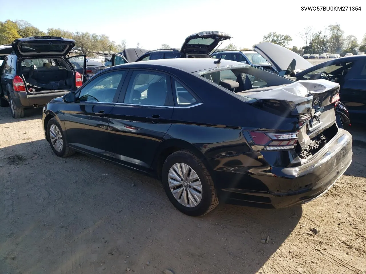 2019 Volkswagen Jetta S VIN: 3VWC57BU0KM271354 Lot: 77429864