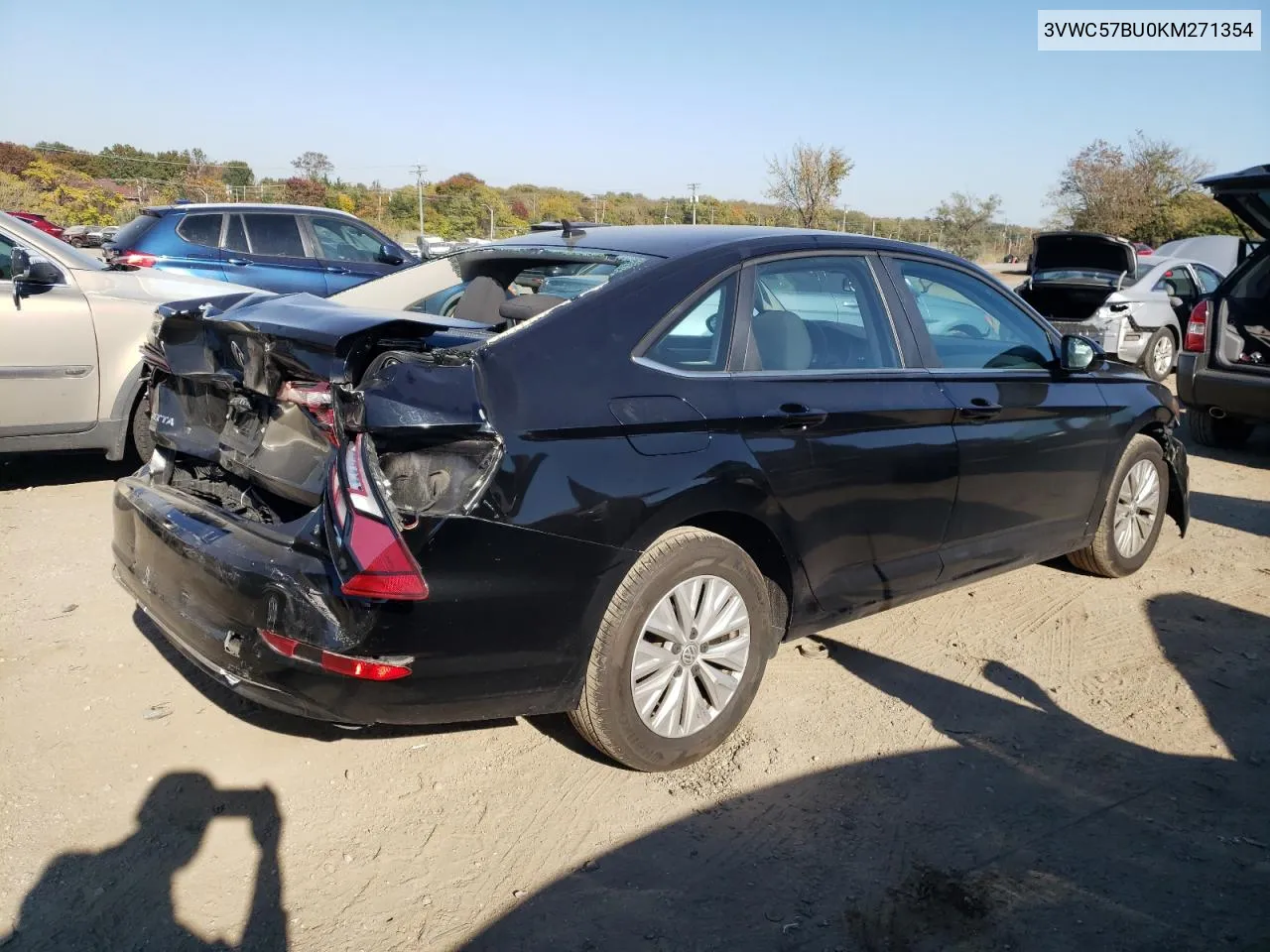 2019 Volkswagen Jetta S VIN: 3VWC57BU0KM271354 Lot: 77429864