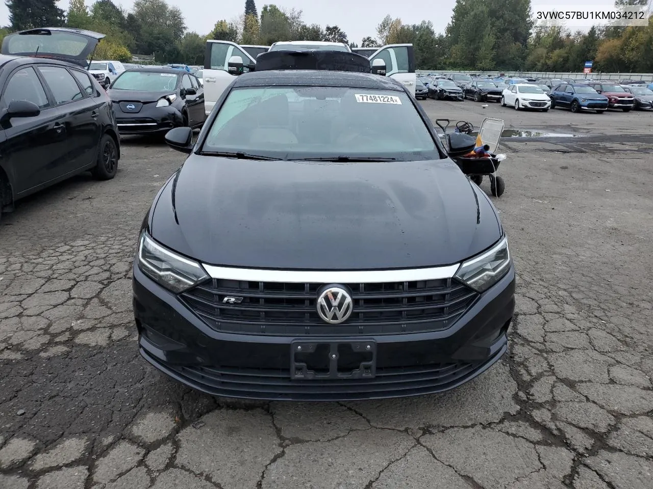 2019 Volkswagen Jetta S VIN: 3VWC57BU1KM034212 Lot: 77481224