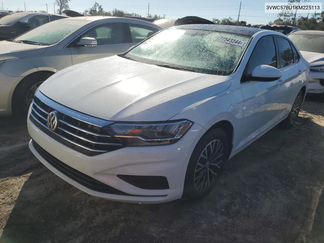 2019 Volkswagen Jetta S VIN: 3VWC57BU1KM225113 Lot: 77543344